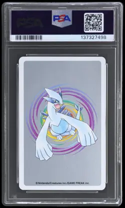 2000 Pokemon Silver Version Playing Cards Dragonite #149 PSA 10 3 Of Spades - Image 2