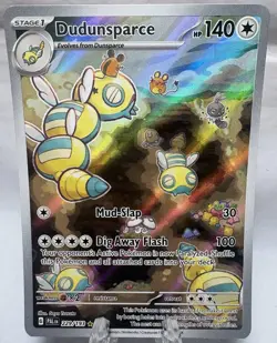 Pokemon Dudunsparce TCG Scarlet & Violet Paldea Evolved Holo Card 229/193 - Image 1
