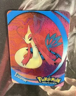 Pokemon Advanced 2004 Panini Lenticular Action Card #52 - Feebas Milotic - LP - Image 1