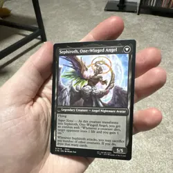 MTG Final Fantasy Sephiroth Fabled Soldier Near mint #115 - Image 2