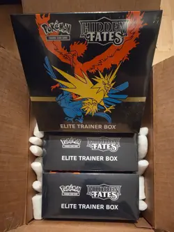 Hidden Fates Elite Trainer Box ETB English Factory Sealed Pokemon Box - Image 2