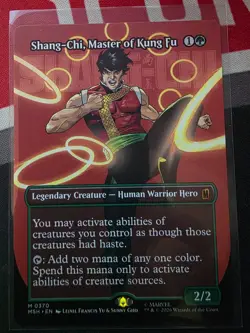 MTG Marvel Super Heroes Shang-Chi, Master of Kung Fu Borderless 0370 Foil - Image 1