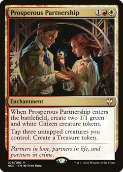 Prosperous Partnership [New Capenna Commander #78] M/NM MTG Magic - Image 1