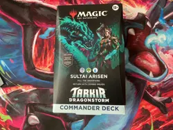 MTG TARKIR DRAGONSTORM COMMANDER DECK Sultai Arisen Sealed New BOX - Image 1