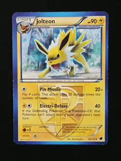 Jolteon (Team Plasma) 34/116 Uncommon Non-Holo Pokemon B&W Plasma Freeze - Image 1