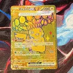 Pokemon Pikachu Prismatic Evolutions 179/131 Hyper Rare - Image 1