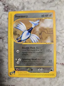 Skarmory 97/144 Skyridge Common Pokemon Card Ereader MP - Image 1