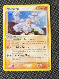NM Machamp - Holo #11 Power Keepers Pokemon TCG - Image 1