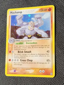 NM Machamp - Holo #11 Power Keepers Pokemon TCG - Image 3
