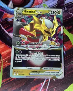 Giratina VSTAR Holo Ultra Rare SWSH11: Lost Origin 131/196 Pokemon TCG - Image 1
