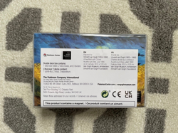 Pokemon Center × Van Gogh Museum Corviknight Wheatfield Crows Double Deck Box - Image 2
