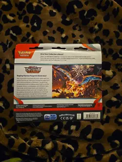 OBSIDIAN FLAMES 3PC BOOSTER PACK SEALED ! WITH EEVEE PROMO 820650853784 - Image 2