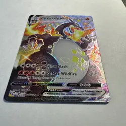 Pokemon Charizard VMAX SV107/SV122 Shining Fates Holo 330 HP Full Art - Image 3