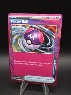 Pokemon - Master Ball - 153/162 - Temporal Forces - Holo - ACE SPEC Rare NM - Image 1