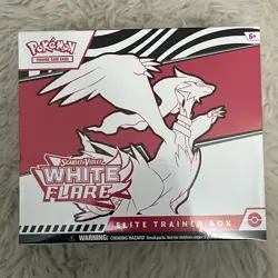 Pokemon TCG Scarlet & Violet: White Flare - Elite Trainer Box ETB - SEALED - Image 1