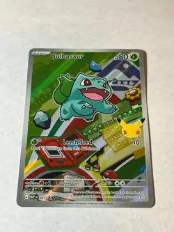 Bulbasaur 037 Holo Promo ME: Mega Evolution Promo Pokemon Holo Near Mint - Image 1