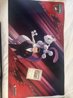 Pittsburgh Regional Stamped Playmat And Team Rockets Giovanni Near Mint Pokemon - Image 1