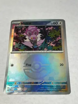 Pokemon TCG Noibat (Poke Ball Pattern) 090/131 Sv: Prismatic Evolutions Holo NM - Image 1