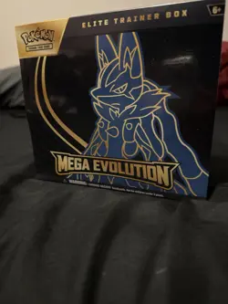 Pokemon TCG Mega Evolution Mega Lucario Elite Trainer Box ETB NEW Factory Sealed - Image 1