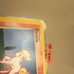 Wizards Pokemon TCG Base Set HP Ponyta 60/102 1st Ed DMG Rapidash 44/64 EN lot - Image 4