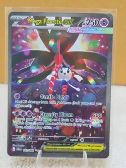 Pokemon Chaos Rising Mega Floette Ex Special Illustration Rare 117/086 SIR - Image 1