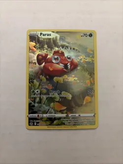 Pokemon Paras GG32/GG70 Crown Zenith Galarian Gallery Ultra Rare Holo NM - Image 1