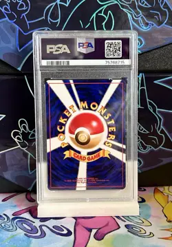 Pokemon Japanese 2000 Azumarill Holo Neo Genesis # 184 S PSA 8 - Image 2