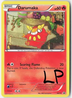 Darumaka BW18 Holo Promo Black And White Promo Pokemon Holo Lightly Played - Image 1