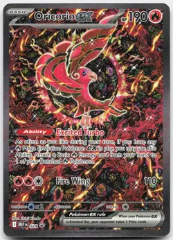 Oricorio ex 024 Holo Promo ME: Mega Evolution Promo Pokemon Near Mint - Image 1