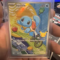 2021 Pokemon Japanese McDonald’s Promo Squirtle 007/018 Holo NM - Image 1