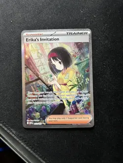 Pokemon TCG Erika's Invitation Scarlet & Violet-151 203/165 Holo Special... - Image 1