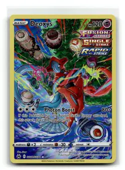 Deoxys GG12/GG70 Holo Crown Zenith Galarian Gallery Pokemon Holo NM - Image 1