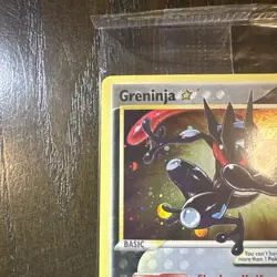 Pokemon Greninja Gold Star SWSH144 Promo Celebrations Sealed 🩸Holo Bleed🩸 - Image 3