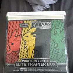 Pokemon Center Exclusive Evolving Skies Elite Trainer Box ETB SEALED - Image 1