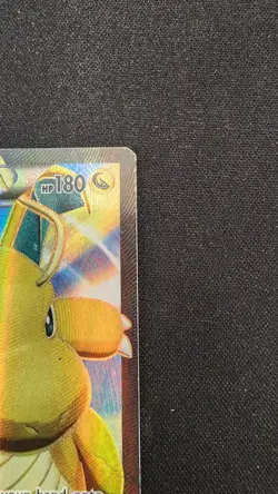 Pokemon TCG Dragonite EX 108/111 XY Furious Fists Ultra Rare Full Art Damaged - Image 3