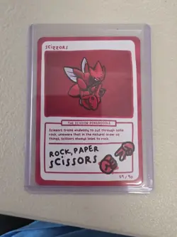 Scizzors (Scizor) 59/90 - Pokedoodles Set 2 Fan Art- Pokemon - Image 1