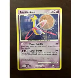 Pokemon Cresselia 2/106 Great Encounters Holo Rare 80 HP Basic English - Image 1
