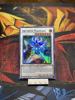 Yu-Gi-Oh! Arcanite Magician INCH-EN049 ** Super Rare | 1st Ed | NM ** - Image 1