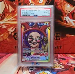 Namco One Piece 2023 Belo Betty Alt Art Foil EN PSA 10 Leader OP05-002 - Image 1