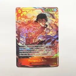 Portgas D Ace - OP16-118 - Alt Art - The Time of Battle - One Piece TCG Card - Image 1