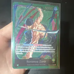Bandai One Piece CCG Roronoa Zoro Leader OP12-020 Alt Art Foil 5000 EN - Image 3