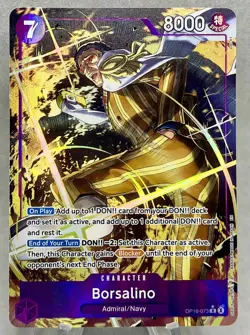 Borsalino Alt Art OP16-073 The Time of Battle One Piece - Image 1