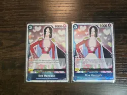Boa Hancock ST03-013 Jolly Roger One Piece TCG Vol. 2 Best NM/M English x2 - Image 1