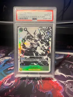 2024 One Piece Yamato ST13-Black and White Alternate Art PSA 10 - Image 1