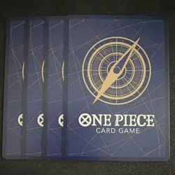 Playset Bandai One Piece TCG Mr.3 (Galdino) OP16-056 SR Blue English x4 - Image 2
