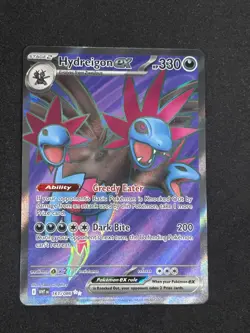 Hydregion ex 161/086 Ultra Rare SV: White Flare Pokemon mint - Image 1