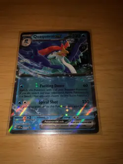 Pokemon Quaquaval ex SVP 035 Black Star Promo Ultra Rare Holo NM - Image 1