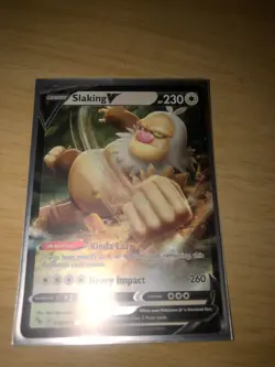 Pokemon Slaking V 058/078 Pokemon GO Ultra Rare Holo NM - Image 1