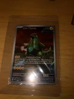 2024 Pokemon Scarlet And Violet Promo Iron Thorns 098 Illustration Rare - Image 1