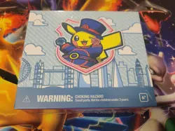 Pokemon 2022 London World Championships Box Damage Dice Coin VStar Pikachu - Image 1